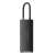 Baseus Lite Series Multifunkcionalni Hub USB-C na 2x USB 3.0, USB-C, HDMI 1.4, čitač SD/TF kartica, crna, pogled straga