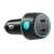 Joyroom JR-CCN02 70W Dual PD Car Charger with Light Button, black, angled view