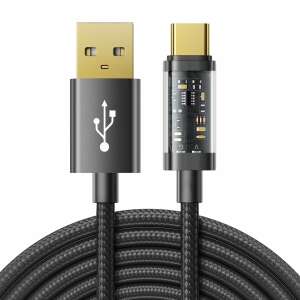 Joyroom USB kábel - USB-C na nabíjanie / prenos dát 3A 2m čierny (S-UC027A20)