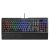 Vertus Toucan RGB Mechanical Keyboard - Full Size, black, with wrist rest