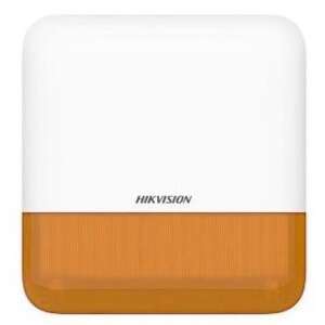 Hikvision AX Pro DS-PS1-E-WE Outdoor Wireless Siren, 110dB, Orange - Alarm