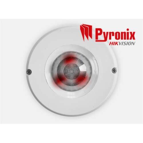 Pyronix Bewegungsmelder - OCTOPUS DQ (Deckenmontage PIR-Sensor, 12 m Reichweite, QUAD PIR-Element, Impulszählung)