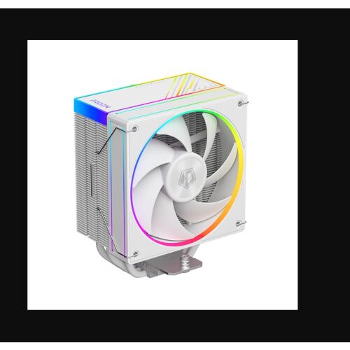 ID-Cooling CPU-Kühler - FROZN A410 ARGB WHITE (29.9dB; max. 132.54 m3/h; 4pin, 4 Heatpipes, 12cm, A-RGB, PWM)