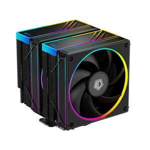 ID-Cooling FROZN A620 ARGB CPU cooler, dual 120mm fans, RGB lighting, black - PC Fan