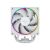 ID-Cooling CPU hladnjak - FROZN A610 ARGB WHITE (29.9dB; max. 132,54 m3/h; 4pin, 4 db heatpipe, 12cm, A-RGB, PWM) 93704864