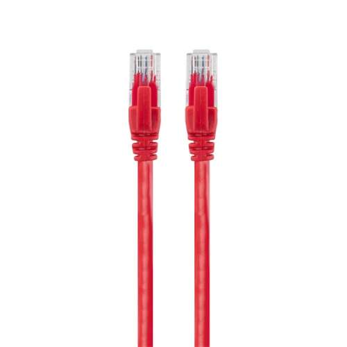 S-link CAT6 UTP Ethernet Patch Cable, Red, 1m