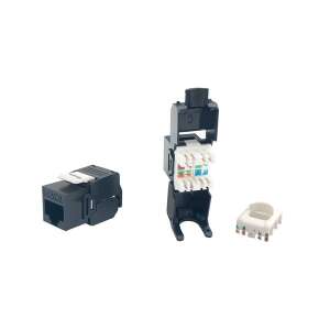 Priză Keystone Equip, Cat6, neecranată, fără scule, 8 buc/pachet - Equip