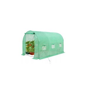 Garden Greenhouse, 7.5 m², 300 x 250 cm, green, MalTec 109077