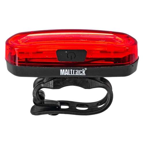 Maltrack Exonum 1000 bicycle rear light, 120 lumens, red LED, USB rechargeable, IP65 waterproof