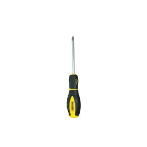 Topmaster PZ1 Screwdriver 5x75mm, Pozidriv screwdriver with ergonomic handle - Screwdriver