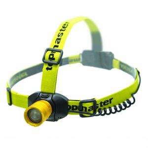 TopMaster LED Fejlámpa - 3W 200 Lumen, állítható fejlámpa kempingezéshez, túrázáshoz és szabadtéri tevékenységekhez - Topmaster