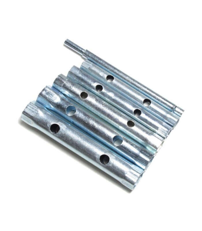 6 db-os Dugókulcs Készlet Csőkulccsal - 10-17 mm