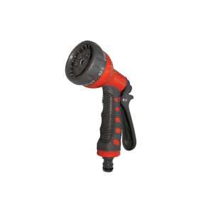 TopGarden 7 function spray gun, 380964, red and black, garden watering - Sprinkler Head