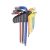 9 extra long colored hex key set, Topmaster 390172 131328939