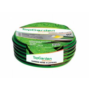Furtun de grădină TopGarden Premium cu 4 straturi, 30m - Irigare