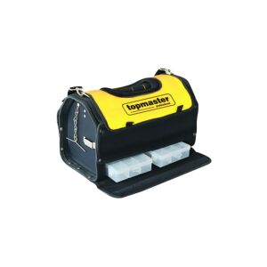 Open Topmaster Tool Bag showing included small parts organizers - Toolbox and Bag