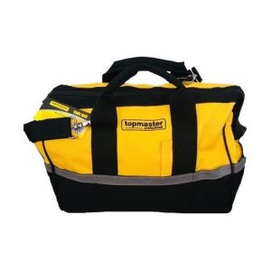 Topmaster tool bag with 22 pockets, yellow and black, 28.5 liter capacity - Toolbox and Bag