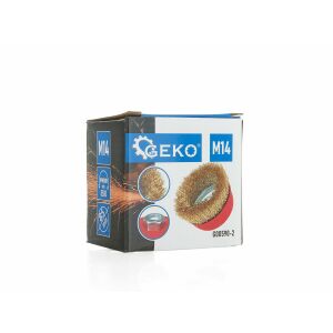 Steel Wire Brush, 85 mm, Geko G00590-2 131329601 - Wire Brush Tool