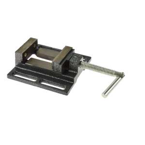 Geko G01040 60 mm Tischschraubstock, 2,5 Zoll, Gusseisen, Stahlbacken, für Holzbearbeitung, Metallbearbeitung und Heimwerkerprojekte - Geko