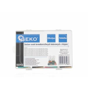 Geko Színes Hőre Zsugorodó Csövek - 328 db 131331501 - Zsugorcső