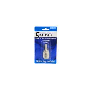 Female 9 mm Pneumatic Hose Connector, Geko G03410 93708826 - Tool accessories