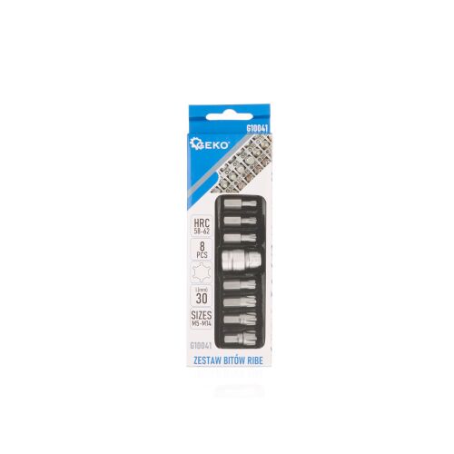 Geko G10041 Hex Key Set, M5-M14, 8 pieces 131331924