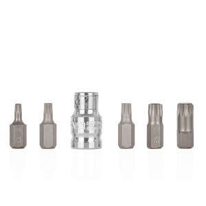 Set biti SPLINE M5-M12, 6 elemente, Geko G10042 131331923 - Capete bit
