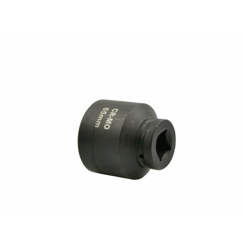 Geko 65mm Impact Socket, 1-inch Drive, CrV Steel, Angled View
