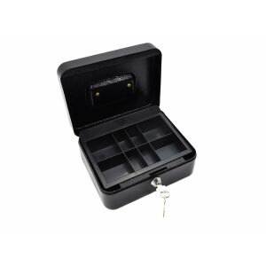 Cash Box 200x160x90mm with Key, GEKO G10901 131332145 - Cash Box