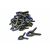 Spring Clamp Set for Vise Fixing, 22 pieces, Geko G29929 131332834