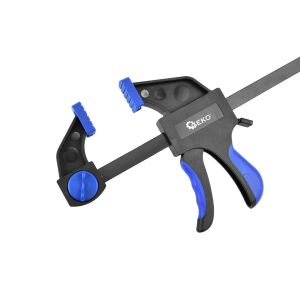 Geko G29955 Quick Release Hand Clamp, 750mm, close-up - Vise