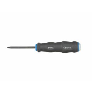 Geko Phillips screwdriver 1x75mm CR-V, ergonomic handle - Screwdriver