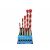 5 pc Universal Drill Bit Set 4-10 mm, Geko G38251 93709645