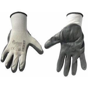 GEKO Nitril Munkakesztyű - Pamut Béléssel - 9-es méret 131334543 - Munkavédelmi kesztyű