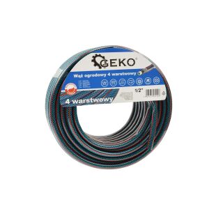 Geko 4-Layer 1/2 inch Garden Hose, 20m length - Irrigation