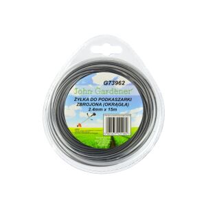 John Gardener Vágóhuzal - Kerek Profil - 2,4 mm x 15 m 131334690 - Geko