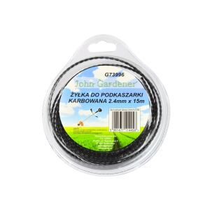 Vágókötél fűnyírókhoz, hullámos forma, 2,4mmx15m, GEKO G73996 131334721 - Geko