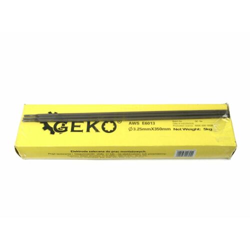 Geko Rutile Hegesztőelektróda - E6013 - 3,25 x 350 mm - 5 kg 131334830