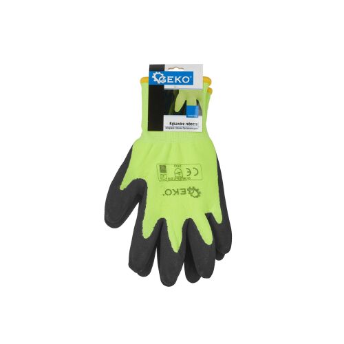 Geko G75000 Fluorescent Winter Work Gloves, Size 8 131334807