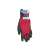 Geko G75010 red work gloves, size 7, packaging