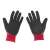 Geko G75010 red work gloves, size 7