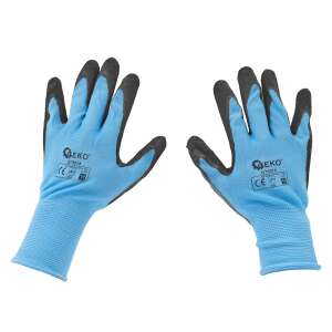 Geko G75014 Arbeitshandschuhe, Größe 11, blau und schwarz, Paar - Arbeitshandschuhe