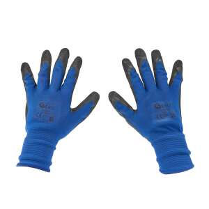 Geko G75015 work gloves, size 12, blue and black, pair - Work Safety