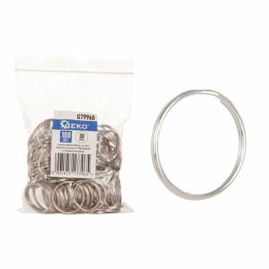 Geko 30mm Key Rings, 100-piece Set in Packaging - Keychain