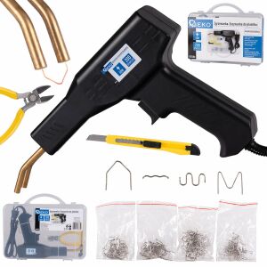 Kit sudura plastic Geko G81280 cu accesorii - Scule electrice & Unelte