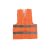 Orange BASIC Reflective Vest, Size M, GEKO G90043-M 131336450