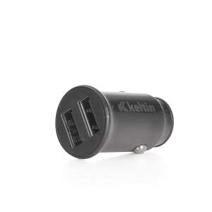 Keltin K02220 dual USB car charger with fast charging, 24W, 4.8A - Keltin