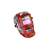 Self-Darkening Welding Helmet, Red Technic RTAPS0061 93712462