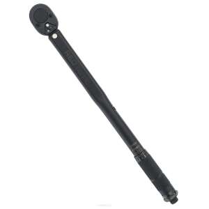 Red Technic torque wrench, 1/2 inch drive, 28-210 Nm, 470 mm long, black - Torque wrench