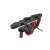 Red Technic RTMU0031 SDS plus demolition hammer, 2200W, 230V, black and red, close-up